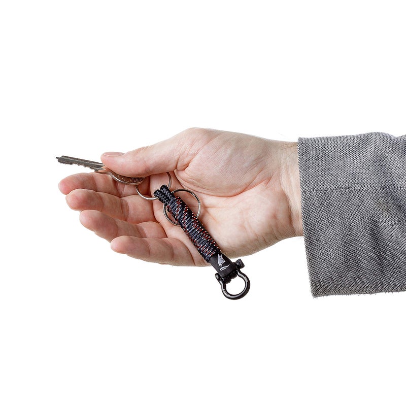 Wind Passion - Paracord Keychain for Men & Women - Double Braided Nautical Keychain - Sturdy & Waterproof Mens Rope Keychain - Image 2